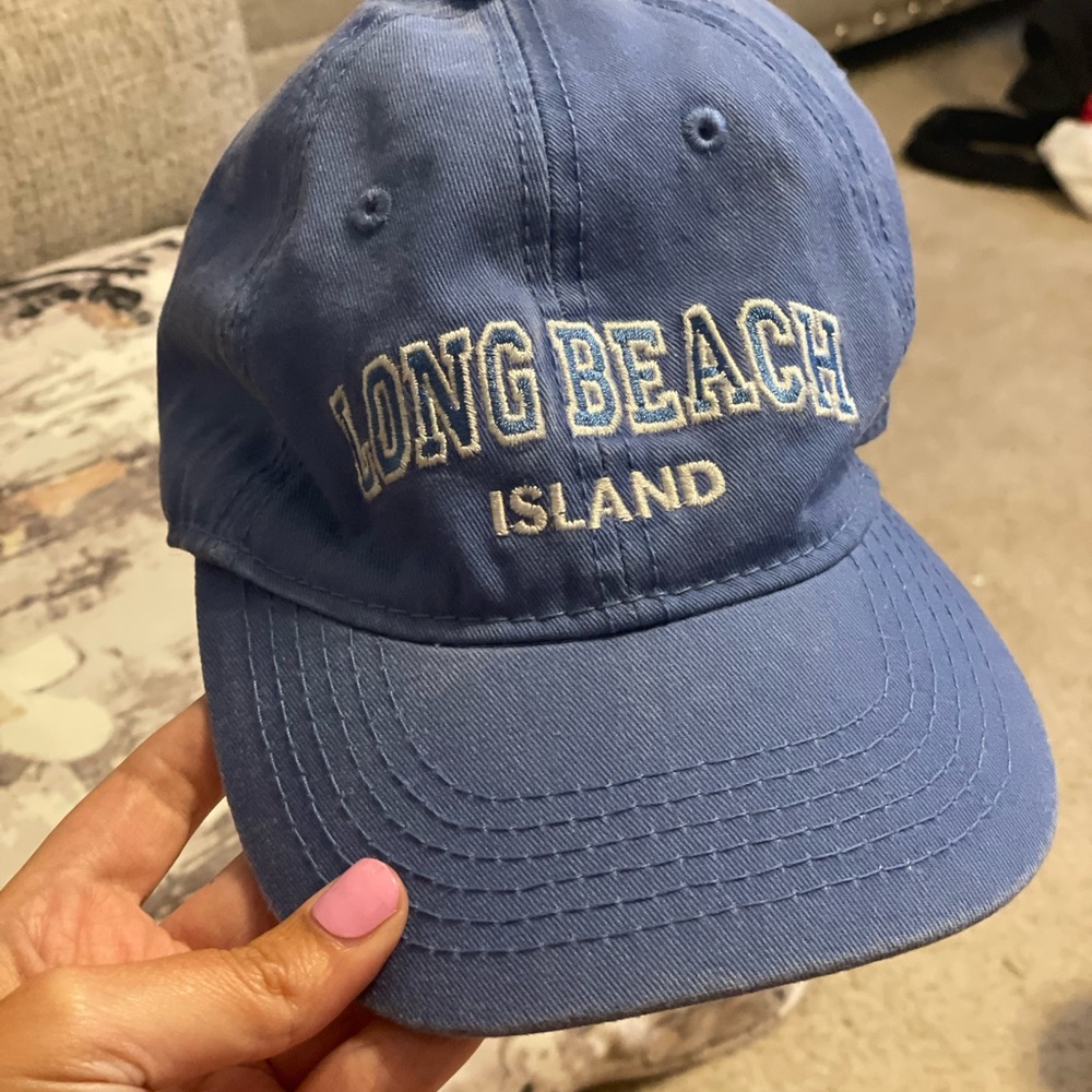 Blue Long Beach Island Cap